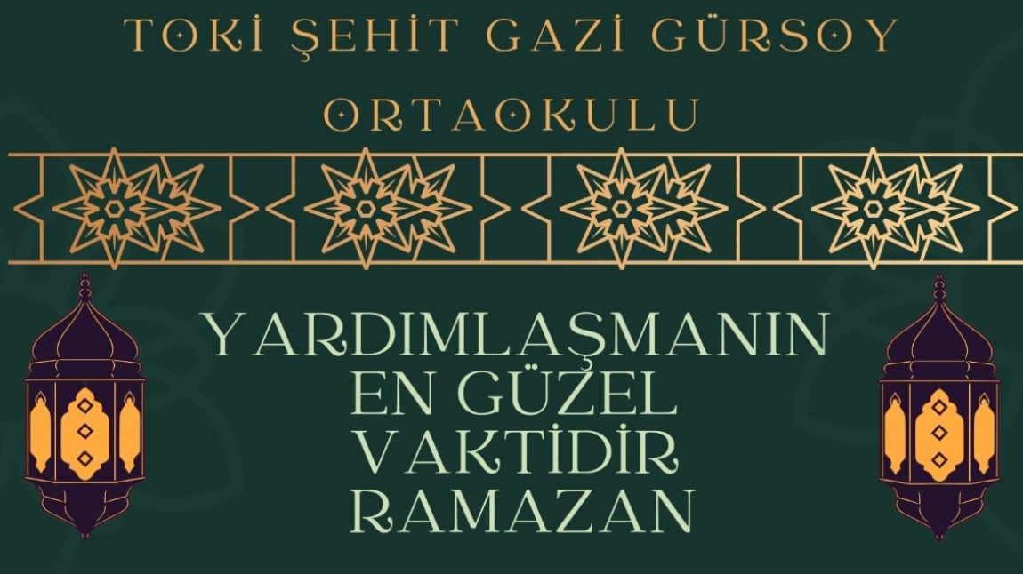 YARDIMLAŞMANIN EN GÜZEL VAKTİDİR RAMAZAN